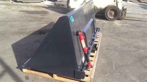 skid steer chip seal bucket|gravel bucket for skid steer.